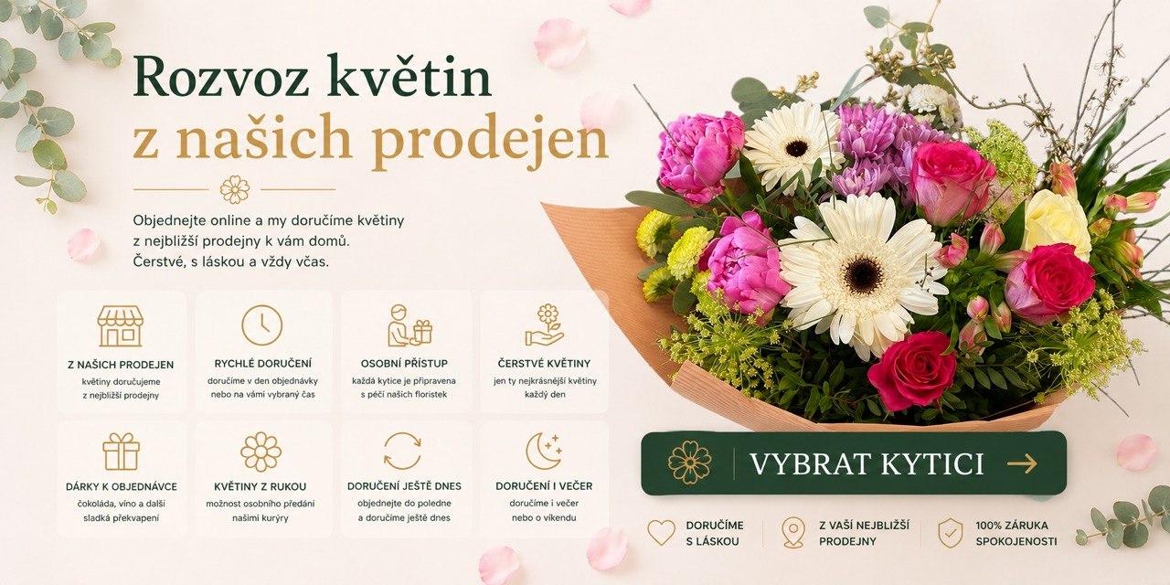 Rozvoz květin FlowerGO