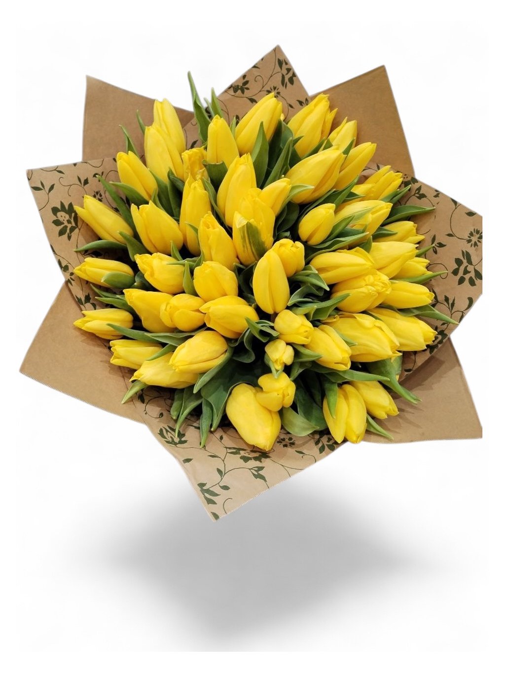 Kytice mixu jarních tulipánů