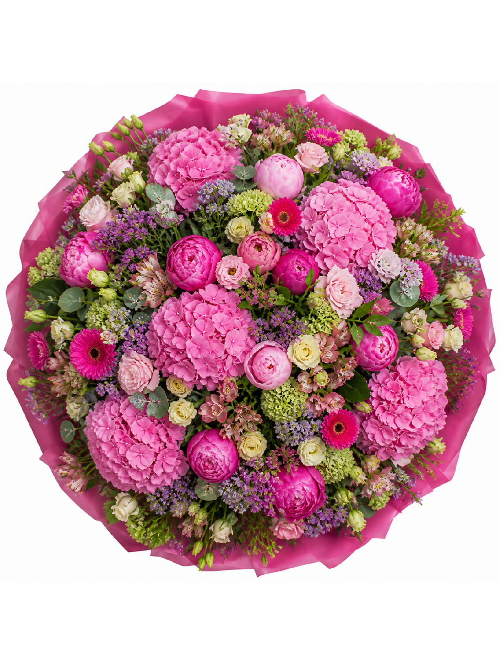 Luxusní kytice Hortenzie DeluXe